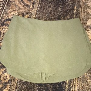 Army Green skort